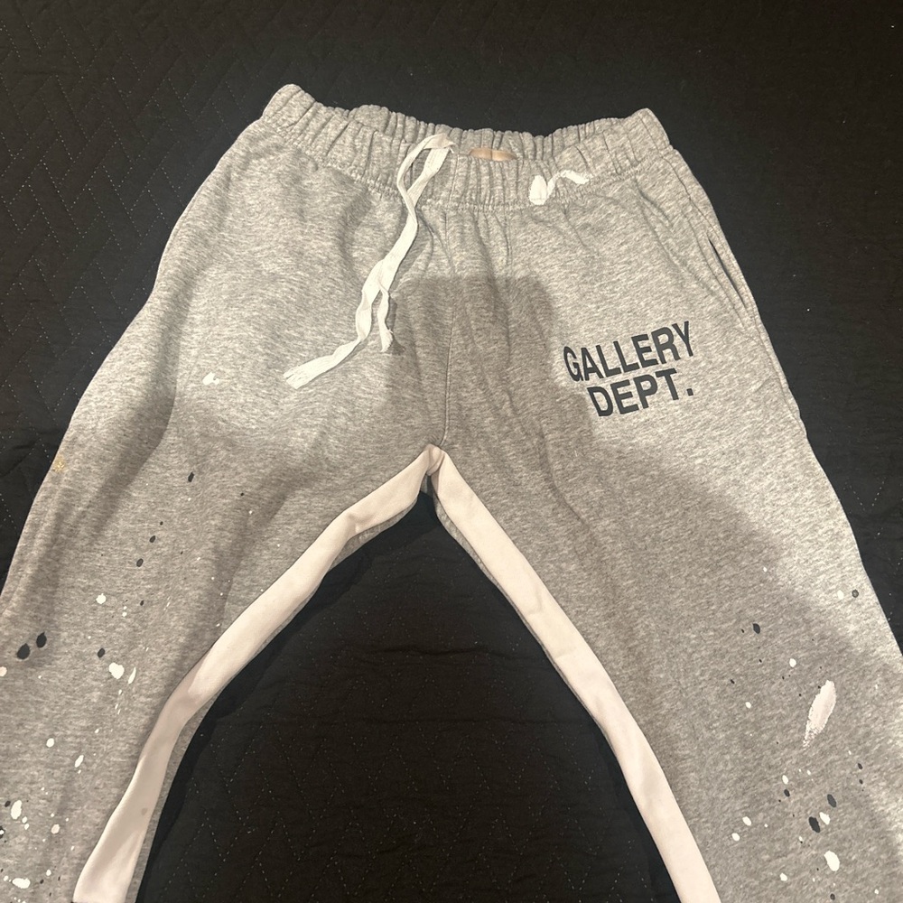 Gallery Dept Gray Joggers with Textured Waistband